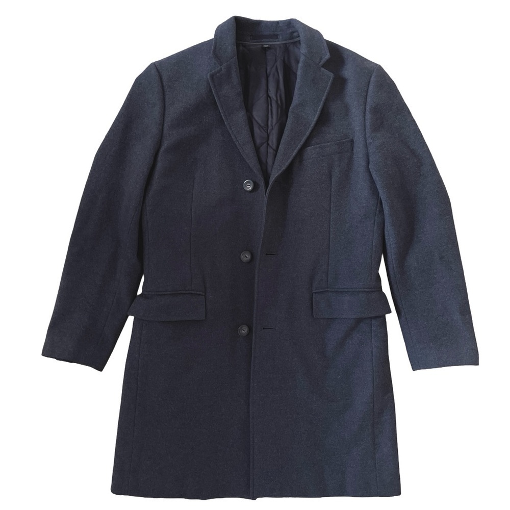 J Crew Ludlow Wool Cashmere Coat, Heather Blue, Thinsulate Lined, 39R - Picture 9 of 9